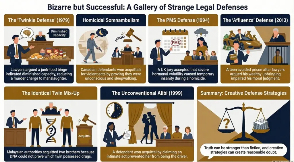 The Twinkie Defense & Other Strange Legal Cases