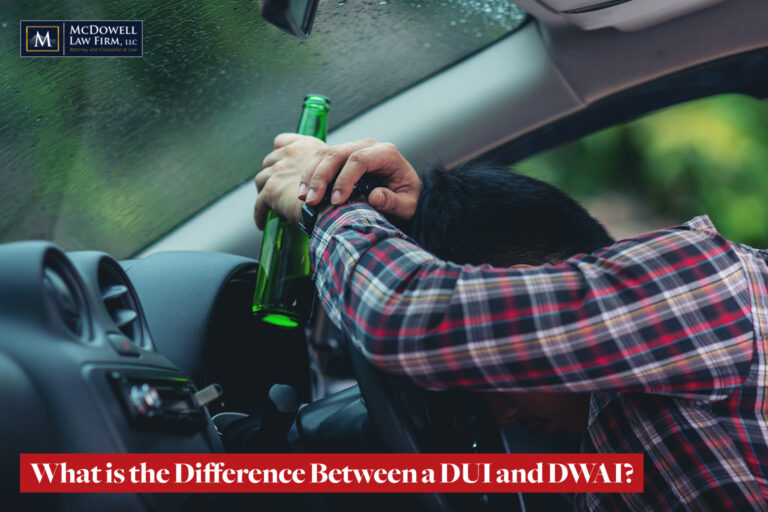 What is the Difference Between a DUI and DWAI