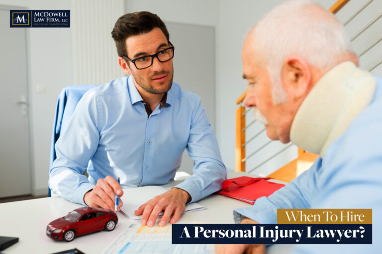 When To Hire A Personal Injury Lawyer