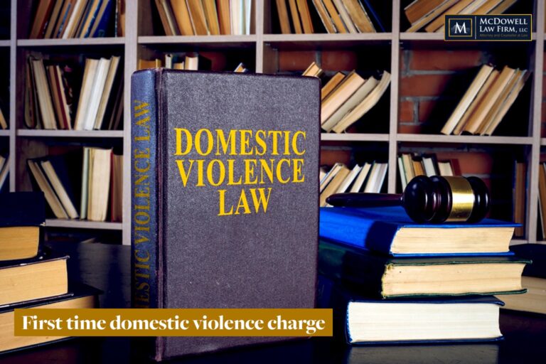 First-time domestic violence charge