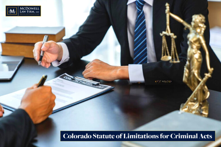 Colorado Statute of Limitations for Criminal Acts