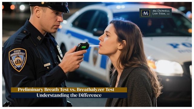 Preliminary Breath Test vs Breathalyzer Test