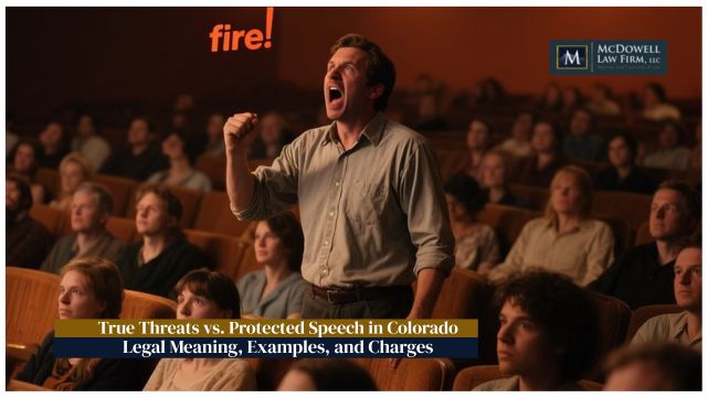 True Threats vs Protected Speech in Colorado - McDowell Law Firm True Threats vs. Protected Speech in Colorado