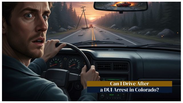 can i drive after a dui arrest colorado