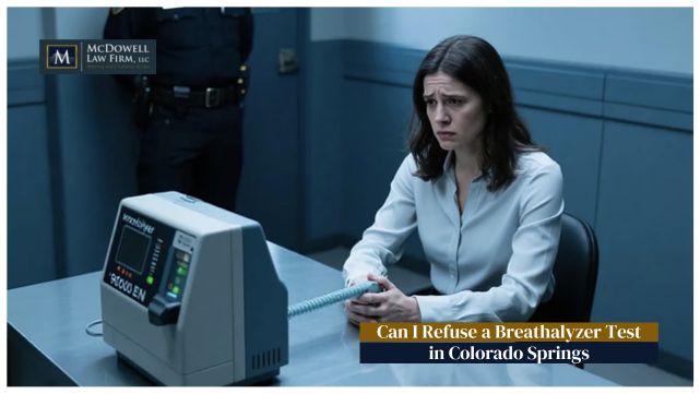 can i refuse a Breathalyzer Test in Colorado Springs