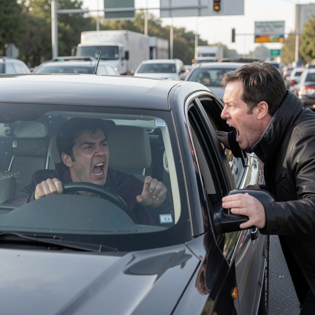 magnific_road-rage-confrontation-d_2962367582 - McDowell Law Firm Is Road Rage a Criminal Offense in Colorado?