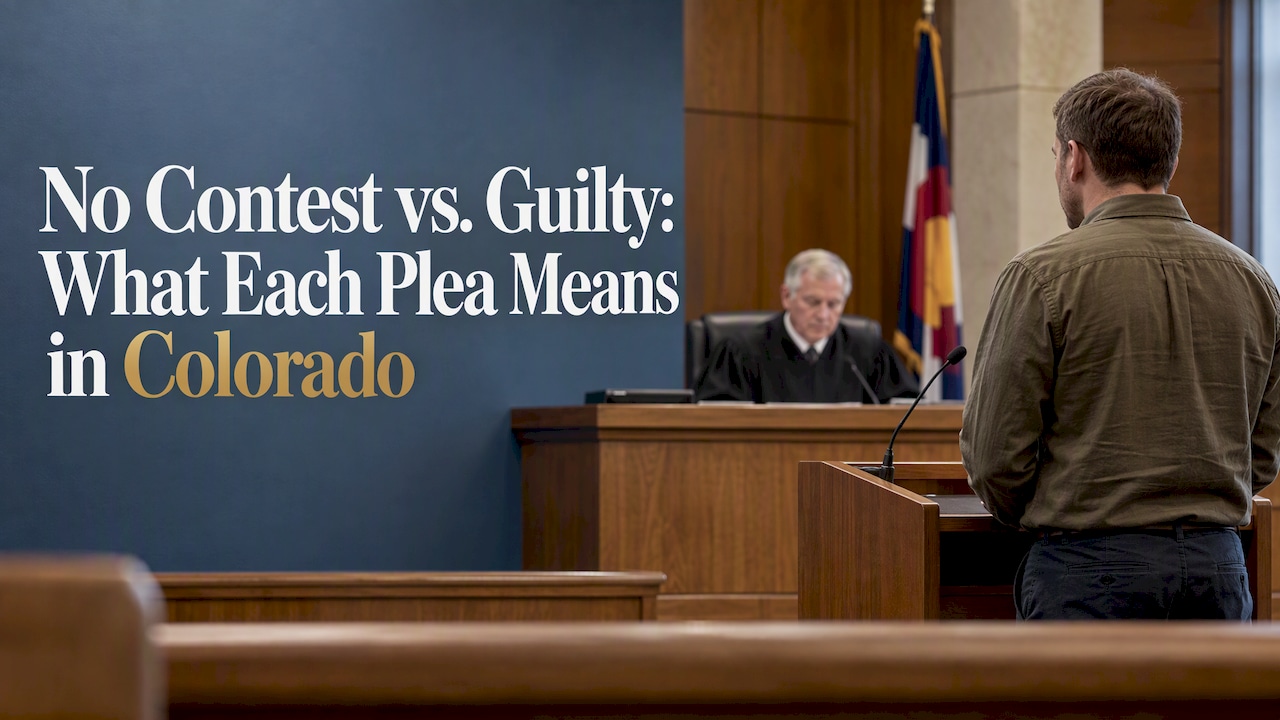 Defendant listening during a courtroom plea hearing